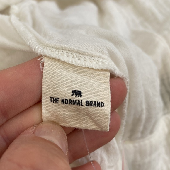 The Normal Brand Kalo Wrap Top in Ivory - Picture 8 of 15